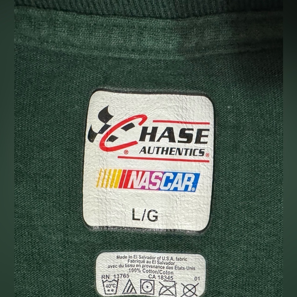 Dale Earnhardt Jr 88 Mountain Dew NASCAR Racing T-Shirt Chase Green Med-Large - Picture 3 of 7